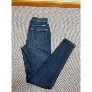 Kancan High Rise Button Fly Skinny Jeans size 3/25